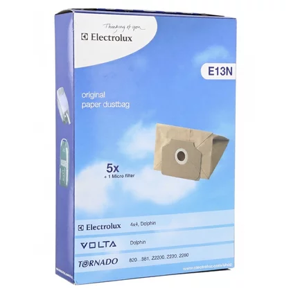 Worki i filtr do odkurzacza Electrolux / AEG Dolphin E13N 6 szt. 9001961201