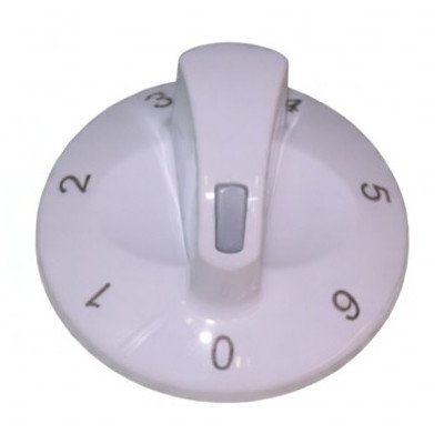 Pokrętło Amica białe 9043121