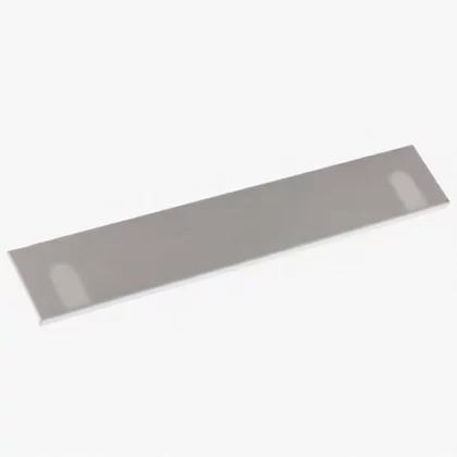 Elementy szklane i plastikowe lo Zaślepka uchwytu drzwi do lodówki i zamrażarki Electrolux / AEG biała 2340446307