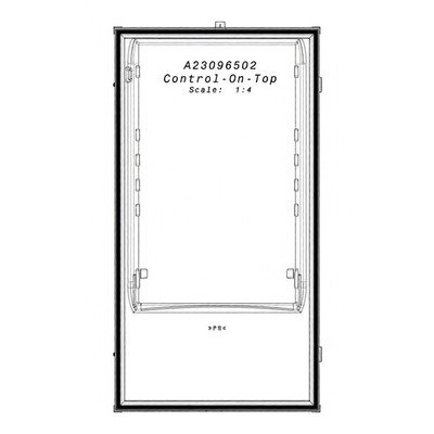 Drzwi chłodziarki Electrolux / AEG białe 531,2 x 997 mm