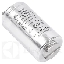 Elementy elektryczne do pralek r Kondensator rozruchowy do pralki Electrolux / AEG 14 uF 450 V 2667004457