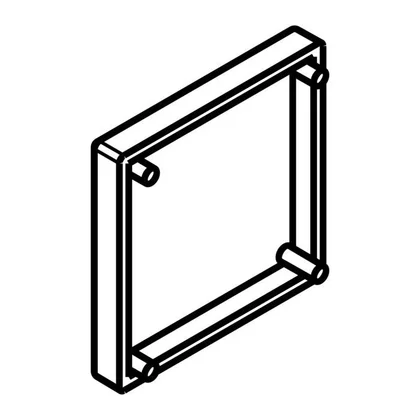 Nakładka śruby uchwytu drzwi chłodziarki Electrolux / AEG 2634014019