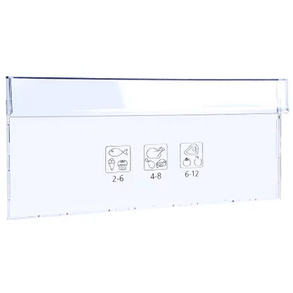 Półki na drzwi różni producenci Front górnej szuflady zamrażarki do chłodziarko-zamrażarki Beko / Grundig / Arcelik 5906370300