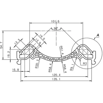 Gumowy wspornik silnika pompy myjącej do zmywarki Electrolux / AEG 1173024009