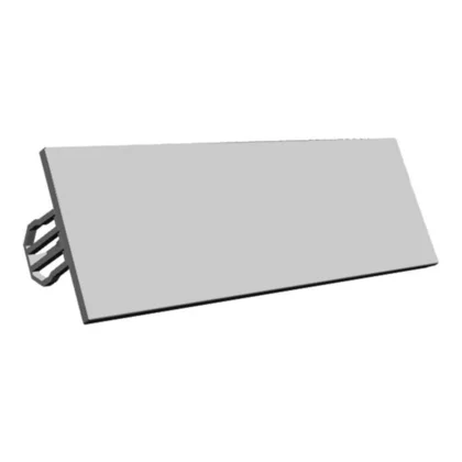 Pokrywa górnego zawiasu do urządzenia Electrolux / AEG 7802 121,76 x 41,6 mm