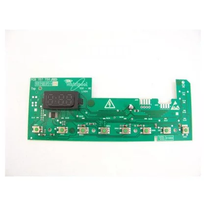 Elementy elektryczne do pralek r Moduł wyłączników sensorowych do pralki Whirlpool / Indesit / Ariston / Hotpoint 481223958046 C00309354