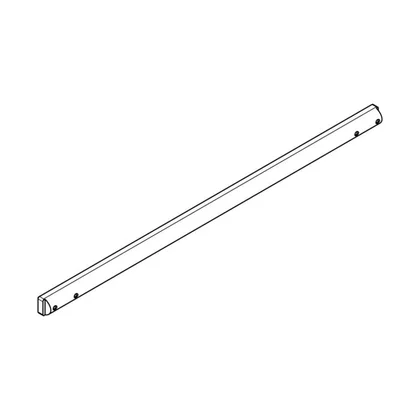 Uchwyt drzwi piekarnika Zanussi biały 398 mm