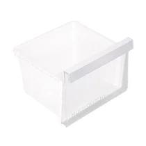 Półki na drzwi różni producenci Dolna skrzynia zamrażarki do chłodziarko-zamrażarki Electrolux / AEG transparentna