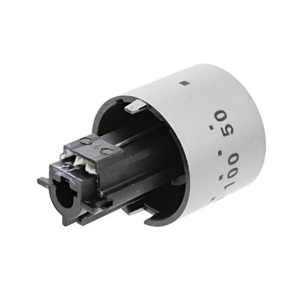Pokrętło termostatu do piekarnika Electrolux / AEG stal nierdzewna 0-250°C 3550505022
