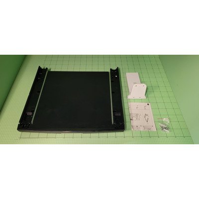 Akcesoria do suszarek bębnowych Łącznik pralko suszarki czarny 1194243