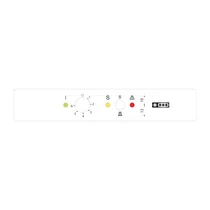 Plastikowe ramki półek do lodówe Listwa szklanej półki chłodziarki Electrolux / AEG 2425126386