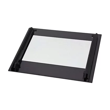 Przednia szyba drzwi do piekarnika Electrolux / AEG czarny mat 592 x 463 mm