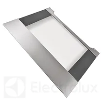 Drzwi zewnętrzne głównego piekarnika Electrolux / AEG srebrne 3874970902