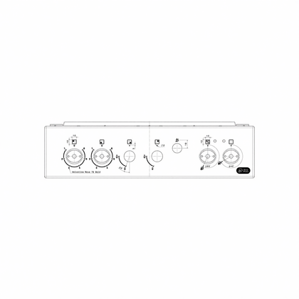 Panel kontrolny biały do kuchni Electrolux / AEG 50 cm 6K 8075077019