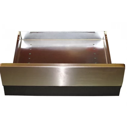 Elementy obudowy Szuflada dolna inox do kuchenki wolnostojącej Amica 6017/6018 9034103