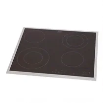 Płyty szklane Ceramika z ramką do płyty grzejnej Voss-Electrolux nierdzewna 576 x 516 mm