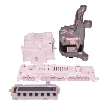 Silnik BLDC z PCB i wyświetlaczem do pralki Amica