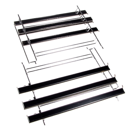 Lewa prowadnica teleskopowa blach do piekarnika Whirlpool / Indesit / Ariston / Hotpoint 481245848366 C00375539
