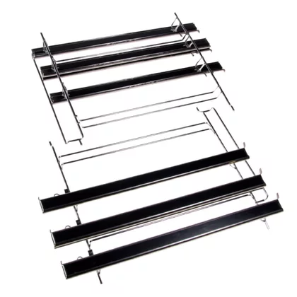 Lewa prowadnica teleskopowa blach do piekarnika Whirlpool / Indesit / Ariston / Hotpoint 481245848366 C00375539