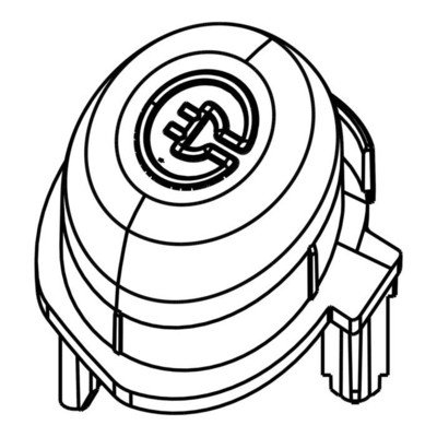 Przycisk zwijacza do odkurzacza Electrolux (1130513284)