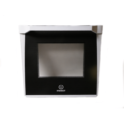 Drzwi wewnętrzne z szybą do piekarnika Ariston / Indesit / Hotpoint / Whirlpool C00141250 482000029553
