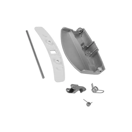 Zestaw uchwytu drzwi do pralki Electrolux / AEG srebrno-szary 4055085551