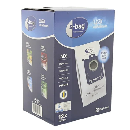 Worki do odkurzacza Electrolux / AEG s-bag® Classic Long Performance 12 sztuk 9001684811