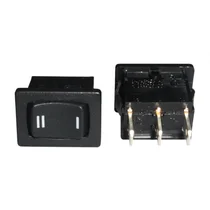 Wyłącznik klawiszowy trójpozycyjny niepodświetlany 15 x 21 mm W310 RS/042-35