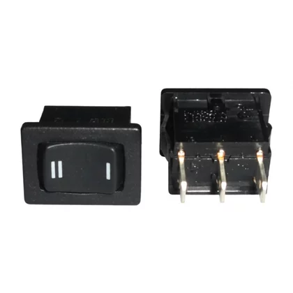 Wyłącznik klawiszowy trójpozycyjny niepodświetlany 15 x 21 mm W310 RS/042-35