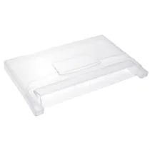 Półki na drzwi różni producenci Klapka frontu górnej szuflady zamrażarki Whirlpool / Indesit / Ariston / Hotpoint 481946078368 C00333064