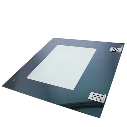 Zewnętrzna szyba drzwi piekarnika głównego Electrolux / AEG czarna 3428369353