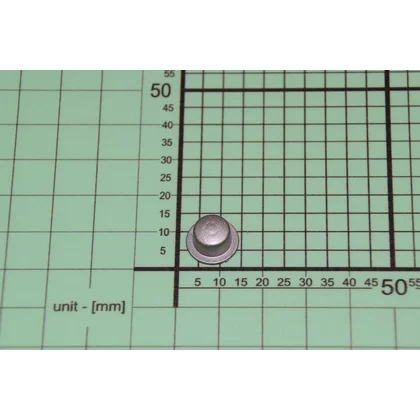 Przycisk kapturek do piekarnika Amica alu-inox pehacryl 8072949