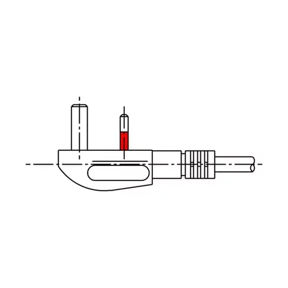 Elementy elektryczne do pralek r Kabel zasilający do pralki Electrolux / AEG 1400 mm 1325397014