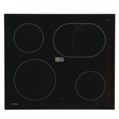 Płyty szklane Płyta ze szkła ceramicznego do płyty indukcyjnej Electrolux / AEG 590 x 520 mm 3872508118