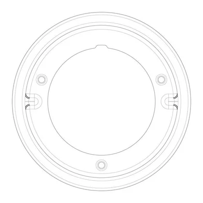 Pokrywka małego palnika do płyty gazowej Electrolux / AEG czarna 8070656072