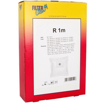 Worki De Longhi Compacto/Ploor Line XT/ Radel X/XD/XTL/XTS/XW - 4 szt. + filtr FL0024-K