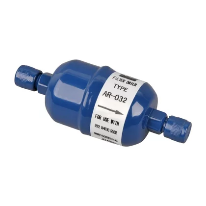 Filtry odwadniające, bakteryjne, Filtr odwadniacz Castel do układów chłodniczych 1/4" SAE / 6 mm skręcany 4305/2 C-032 12116