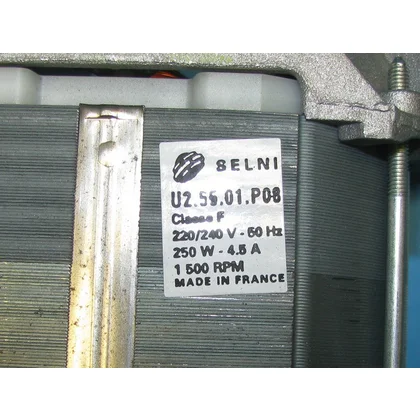 Elementy elektryczne do pralek r Silnik napędowy do pralki Gorenje / Hisense 632596