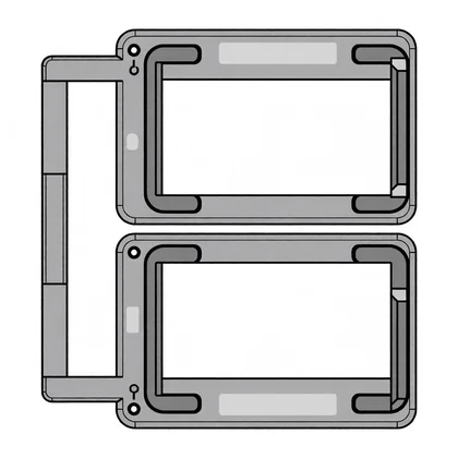 Zespół przycisków opóźnionego startu do pralki Electrolux / AEG 1325478103
