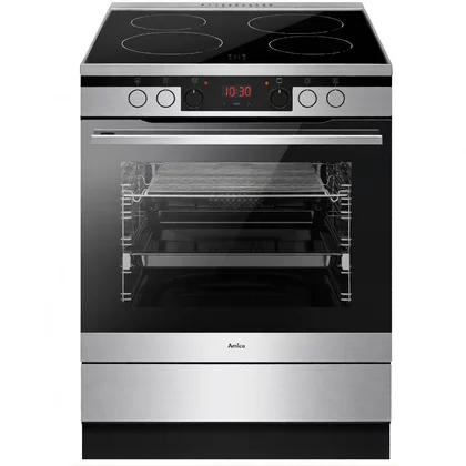 Elementy obudowy Ściana przednia do kuchni wolnostojącej Amica czarna 9071257 80l_t96_J 62_J