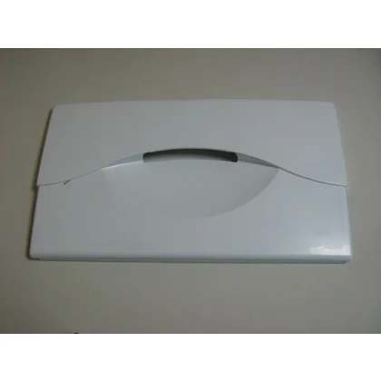 Półki na drzwi różni producenci Pokrywa kosza zamrażarki Whirlpool / Indesit / Ariston / Hotpoint 38,5 x 22 cm 488899900183