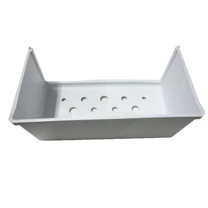 Półki na drzwi różni producenci Dolny pojemnik zamrażarki do chłodziarko-zamrażarki Ariston / Indesit / Hotpoint / Whirlpool biały 440 x 242 x 160 mm C00075594 482000027345