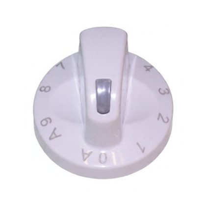 Pokrętło białe do kuchni Amica 9043776