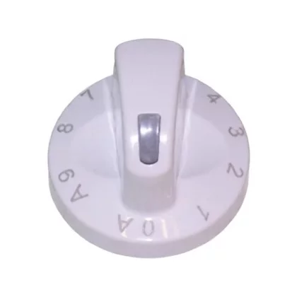 Pokrętło białe do kuchni Amica 9043776