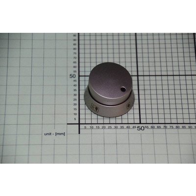 Pokrętło srebrne funkcji piekarnika Amica G455.00/09.8939K.00 (9043062)