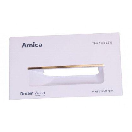 Osłona pojemnika na detergenty do pralki Amica TAW6103LS 1038986