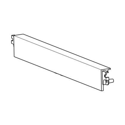 Elementy szklane i plastikowe lo Górna listwa zawiasów do lodówki Electrolux / AEG srebrna 8073171020