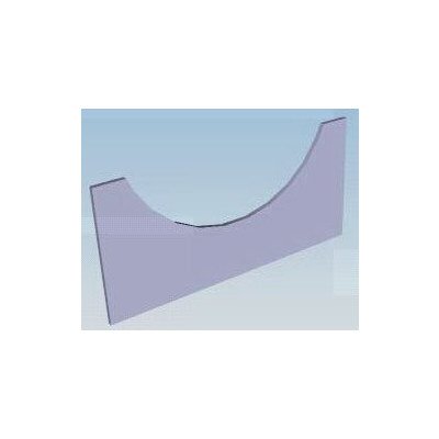 Izolacja przednia obudowy do pralki Electrolux 1327716005