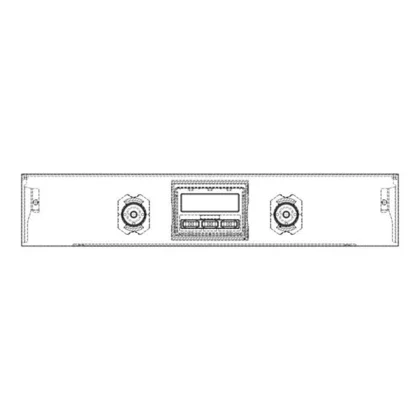 Elementy obudowy Panel przedni sterowania do kuchenki i piekarnika Electrolux / AEG inox 60 cm 3578807061