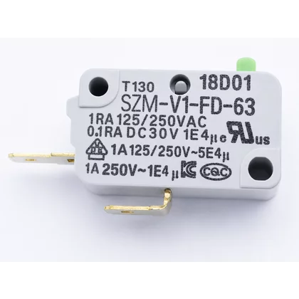 Mikrowyłącznik blokady drzwi mikrofalówki Samsung 3405-001116 SZM-V1-FD-63 1A 250V oryginał
